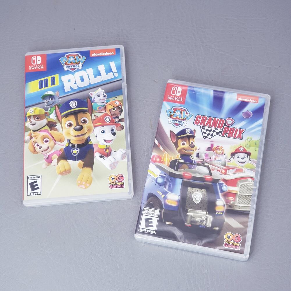 Paw Patrol Grand Prix + On a Roll - Nintendo Switch